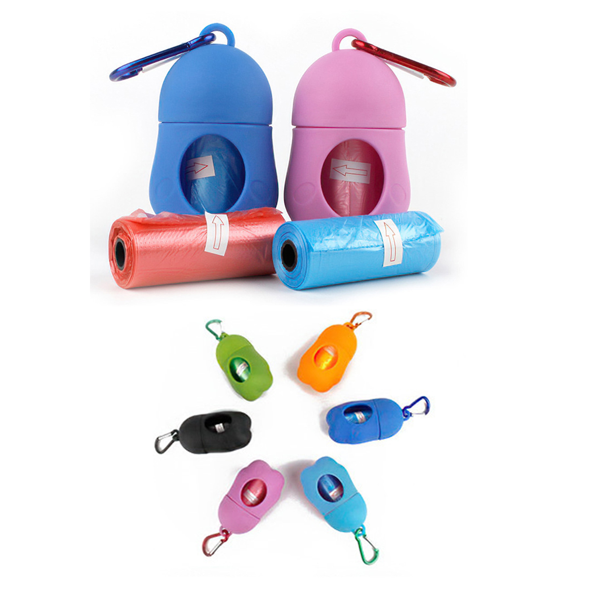 Pet Waste Poop Bags withDispensers 2