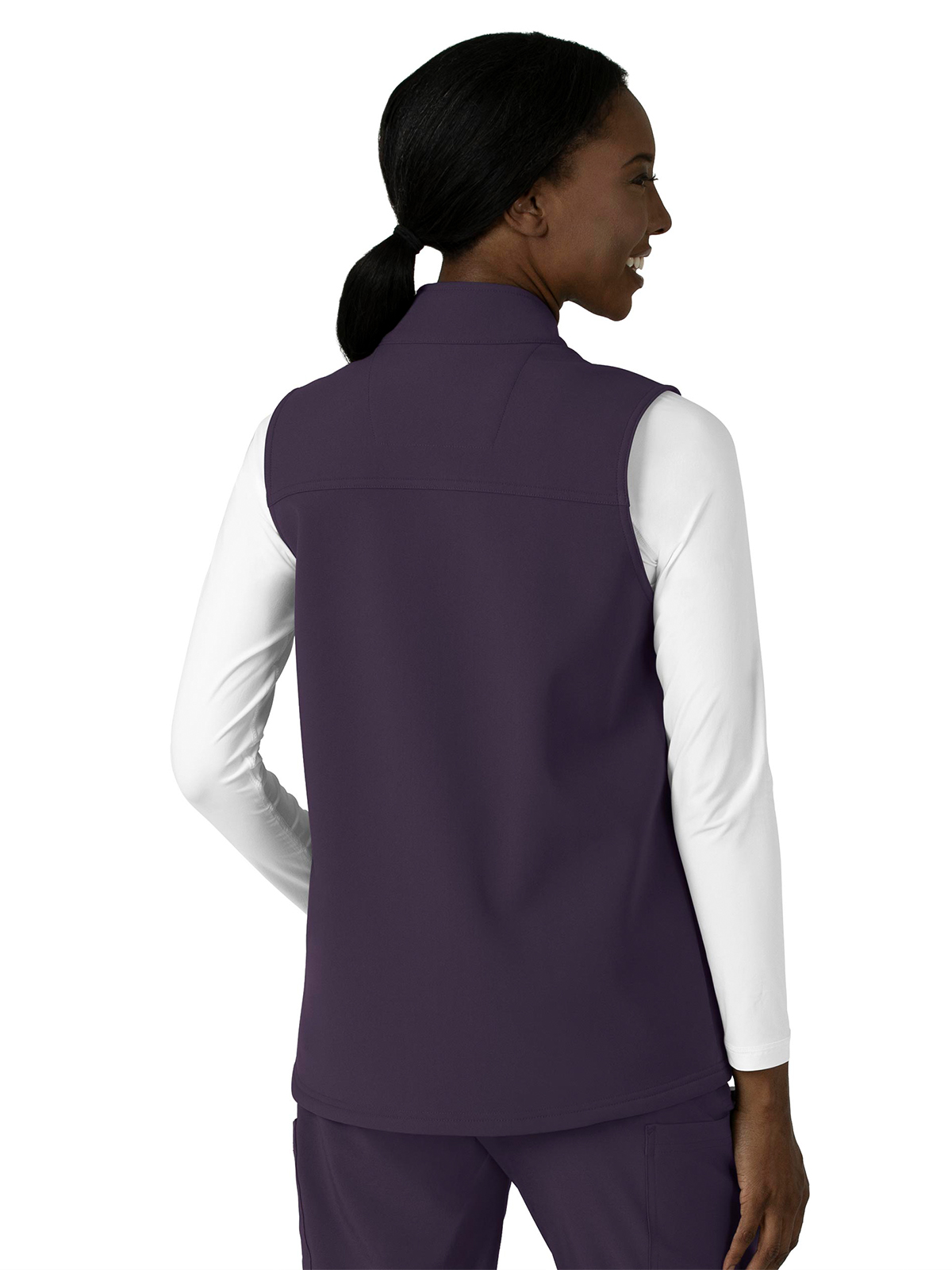 Carhartt Scrubs - Rugged Flex Peak - Women's Four-Pocket Bonded Fleece Vest 15