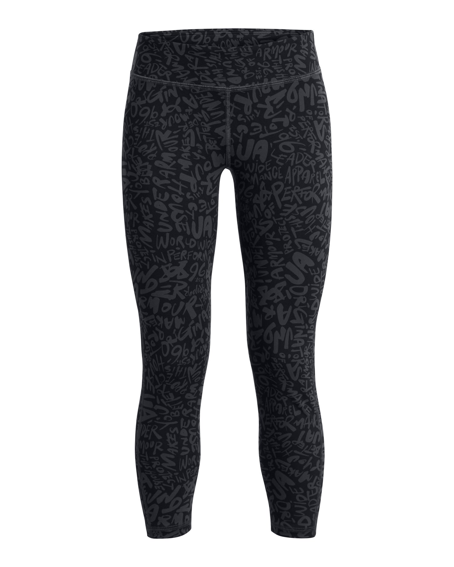 UA Motion Printed Girls' Crop 6