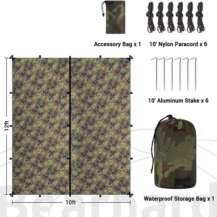 Waterproof Camping Tarp 12