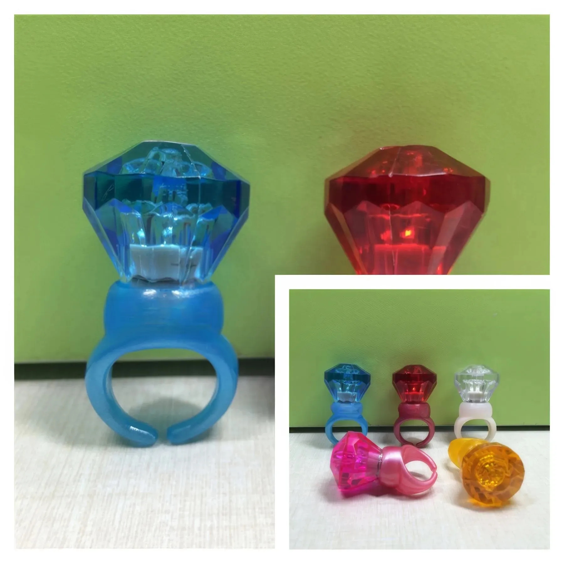 Glowing Diamond Rings 2