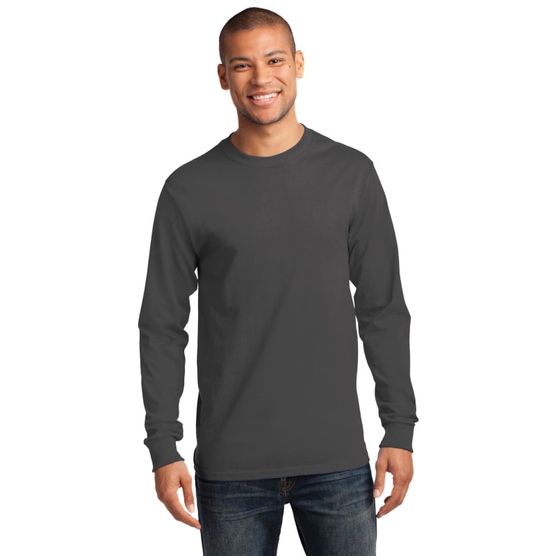 Port & Company Long Sleeve Essential Tee. 165