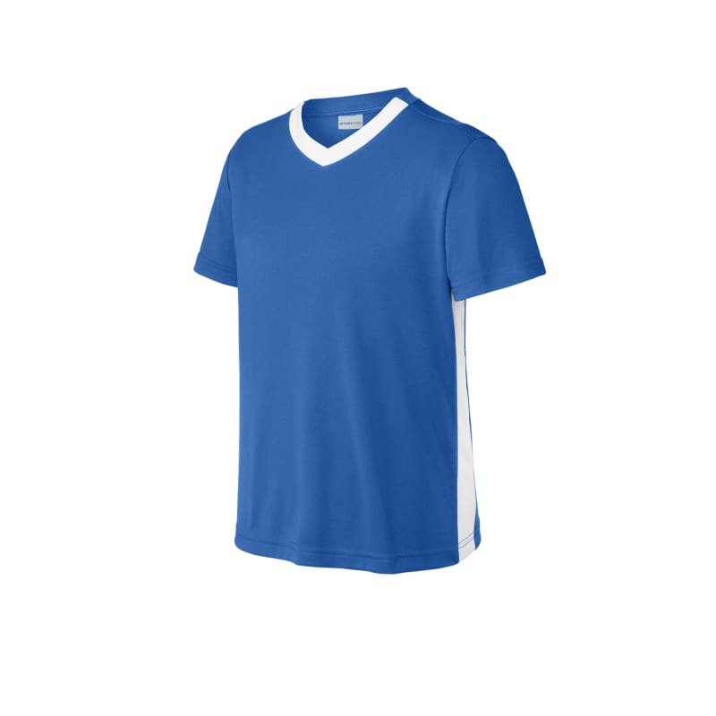 Sport-Tek Youth Competitor United V-Neck 46
