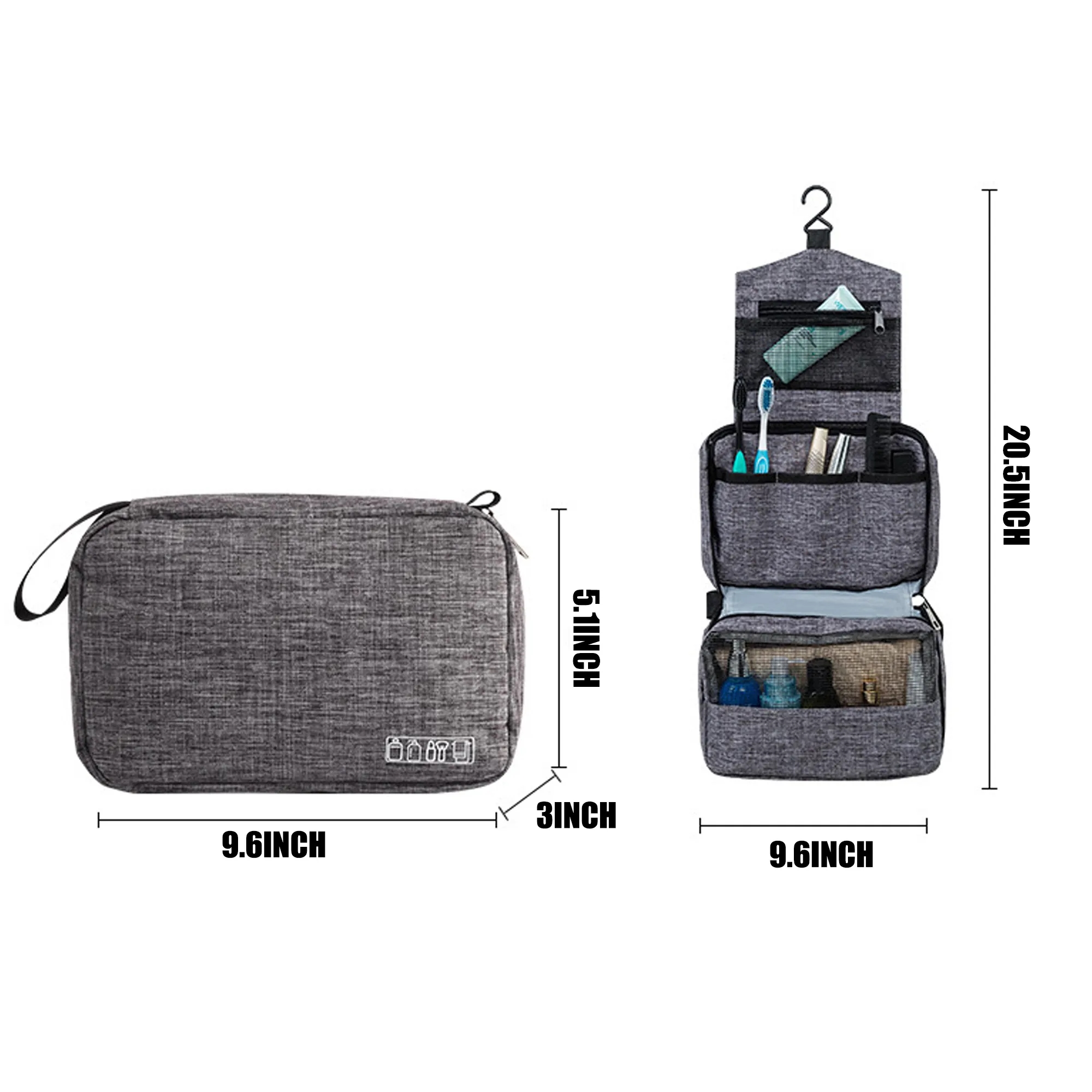 Toiletry Bag Travel Kit 7