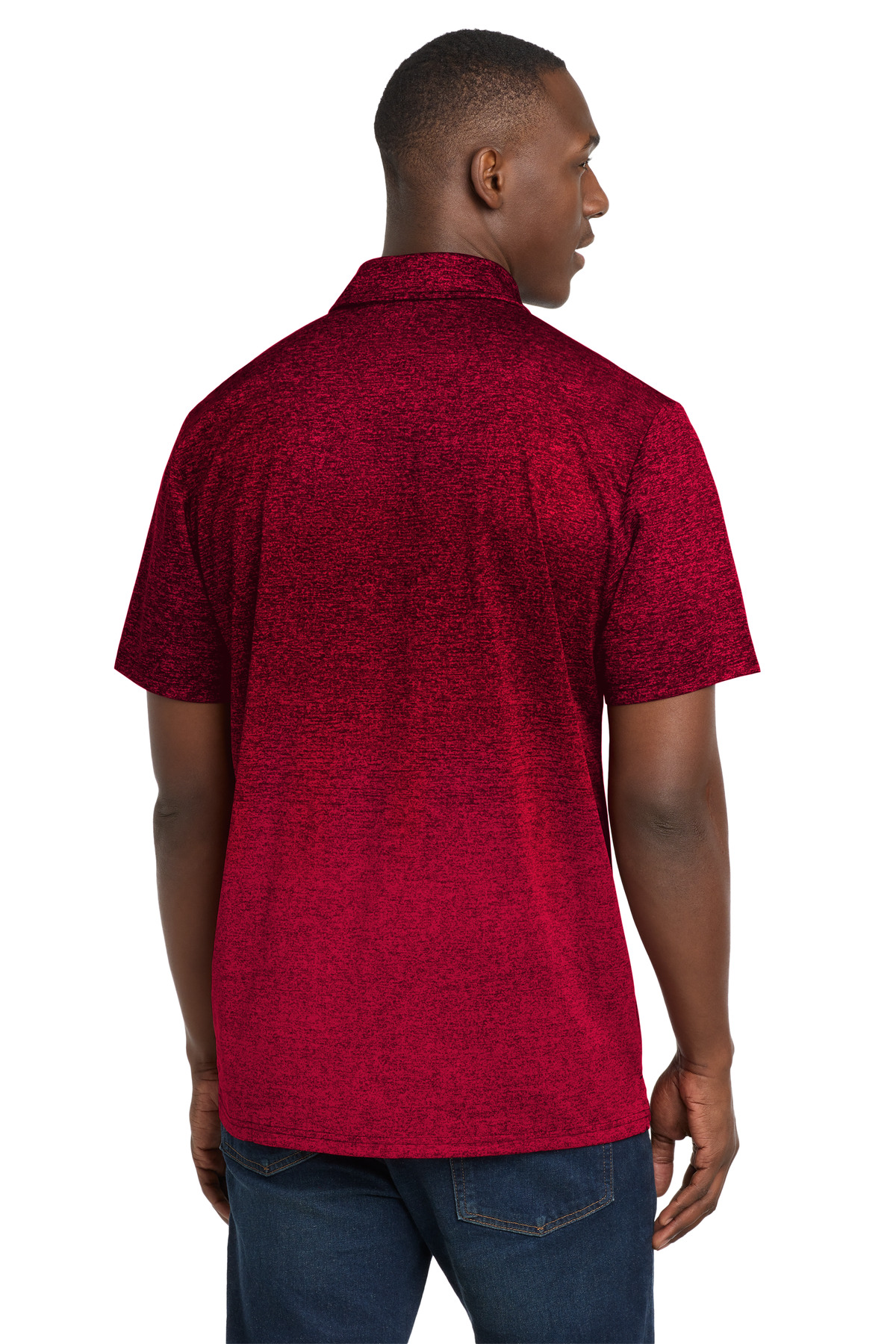 Sport-Tek Ombre Heather Polo. ST671 14