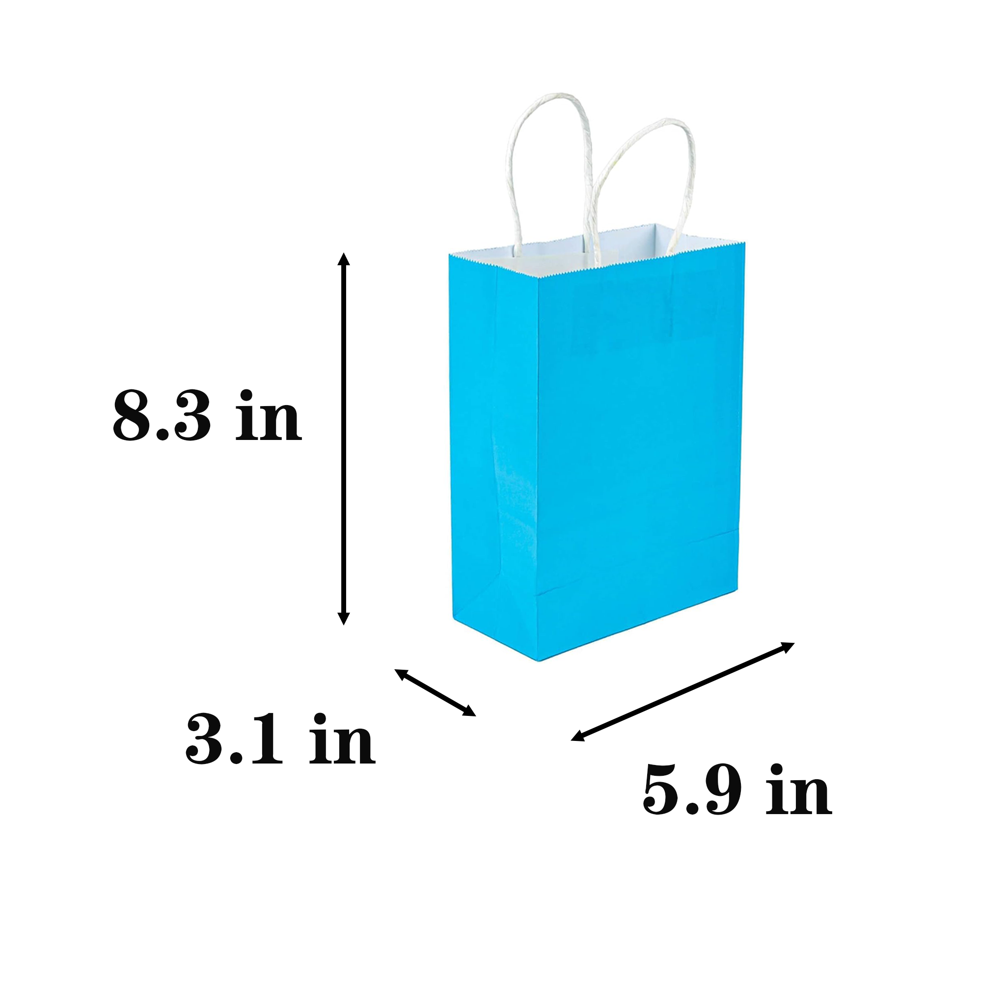 5.9" x 8.3" Paper Gift Bag 4