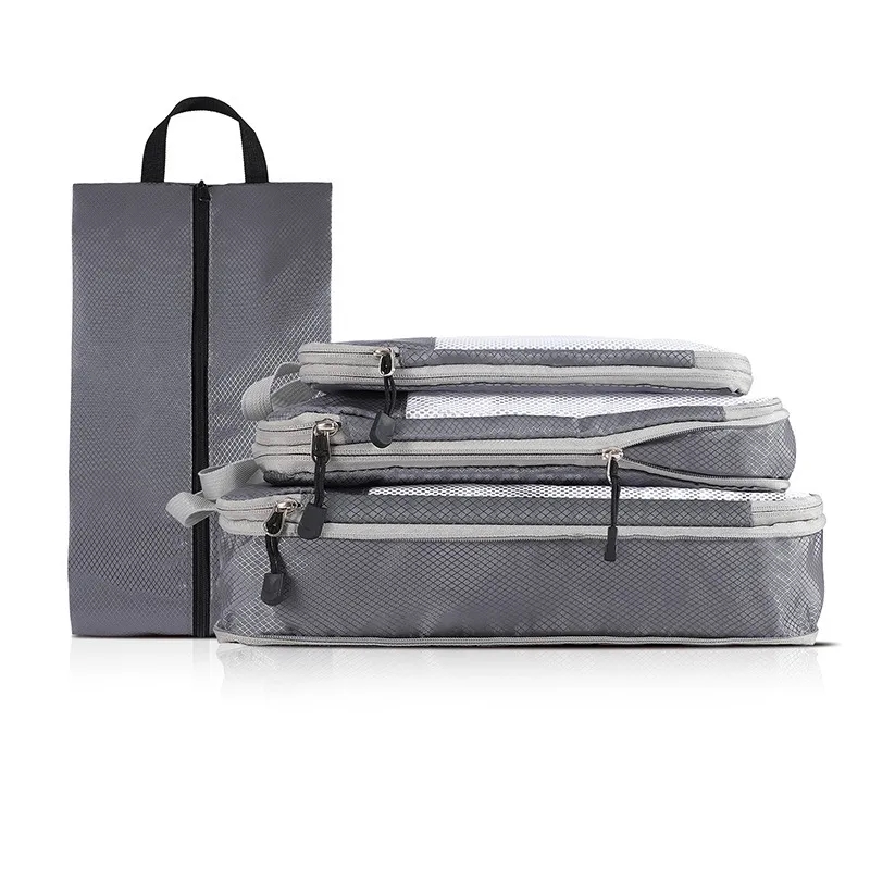 Compressible Foldable Travel Storage Bag Set (4 Pieces) 9