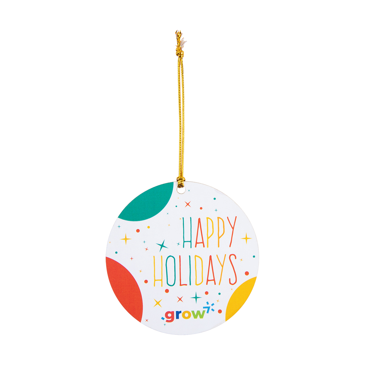 Wood Ornament - Circle 3