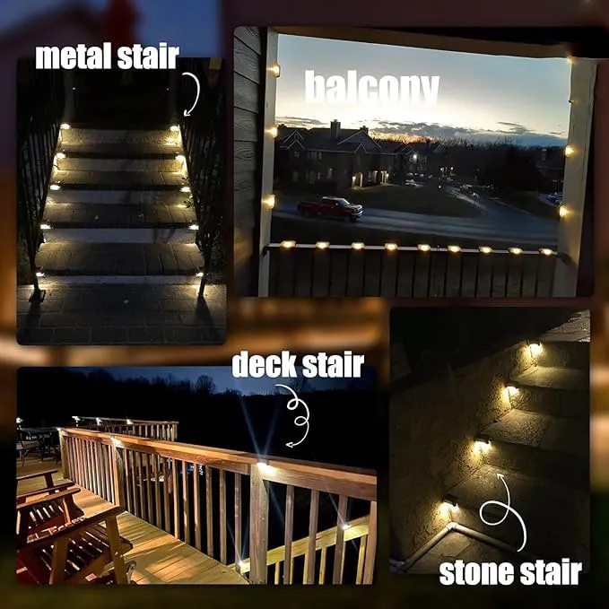 Solar LED Deck Light Waterproof 6