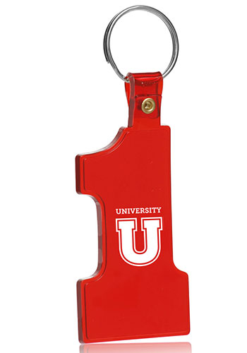 Number 1 Soft Keychains 8