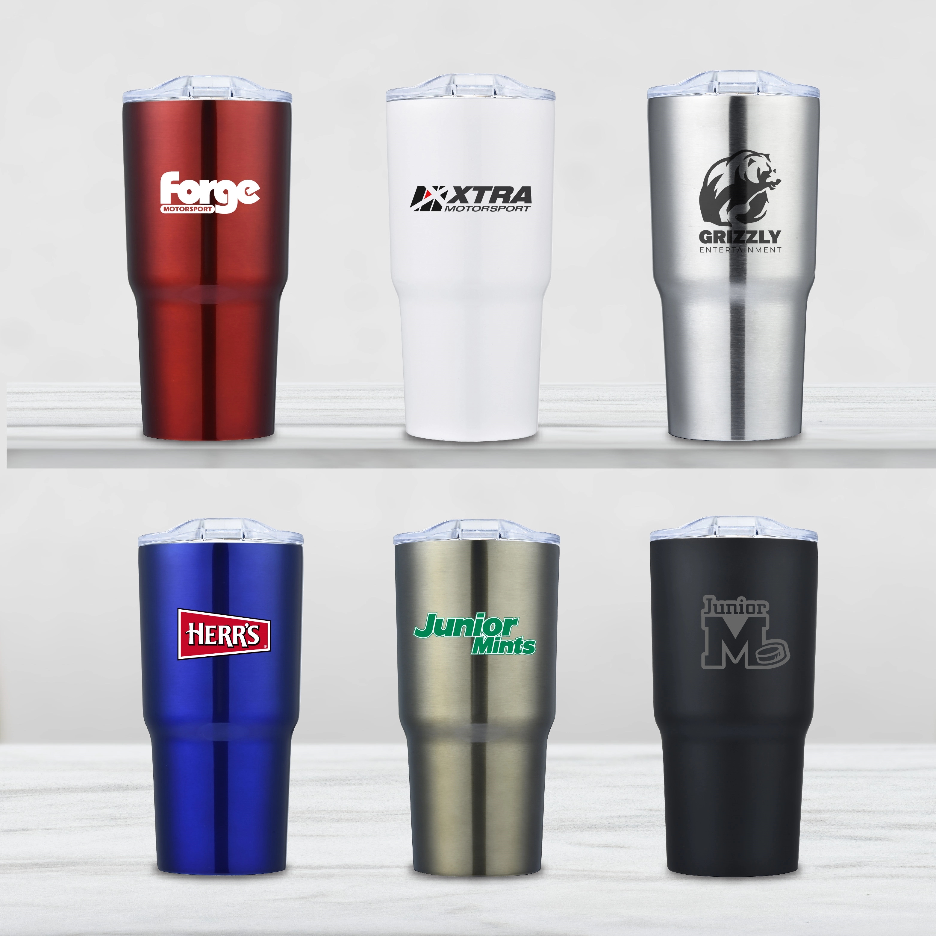 YUKON - 20 OZ DOUBLE WALL STAINLESS STEEL VACUUM TUMBLER 6