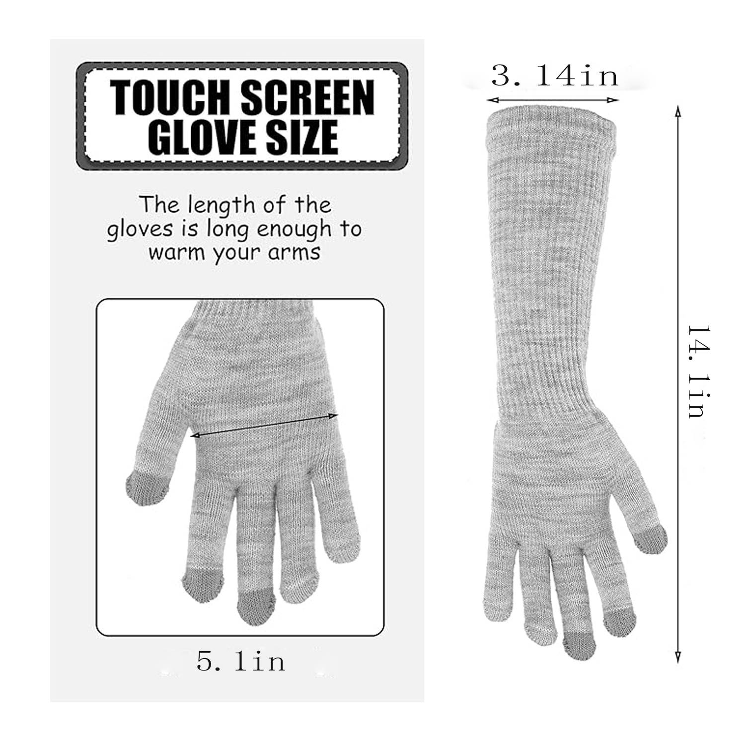 Long Finger Gloves 3