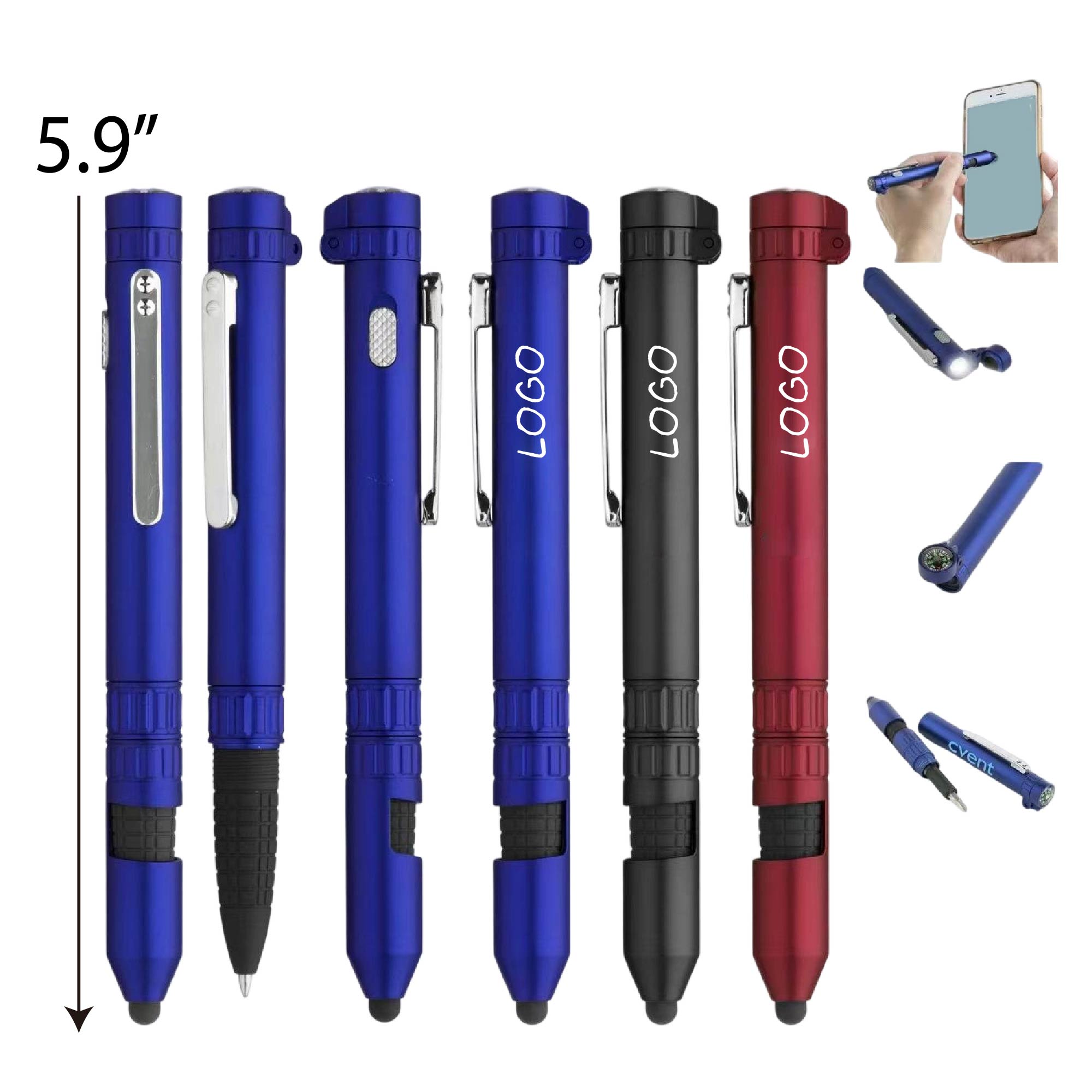 Utility Pen w/Stylus 2