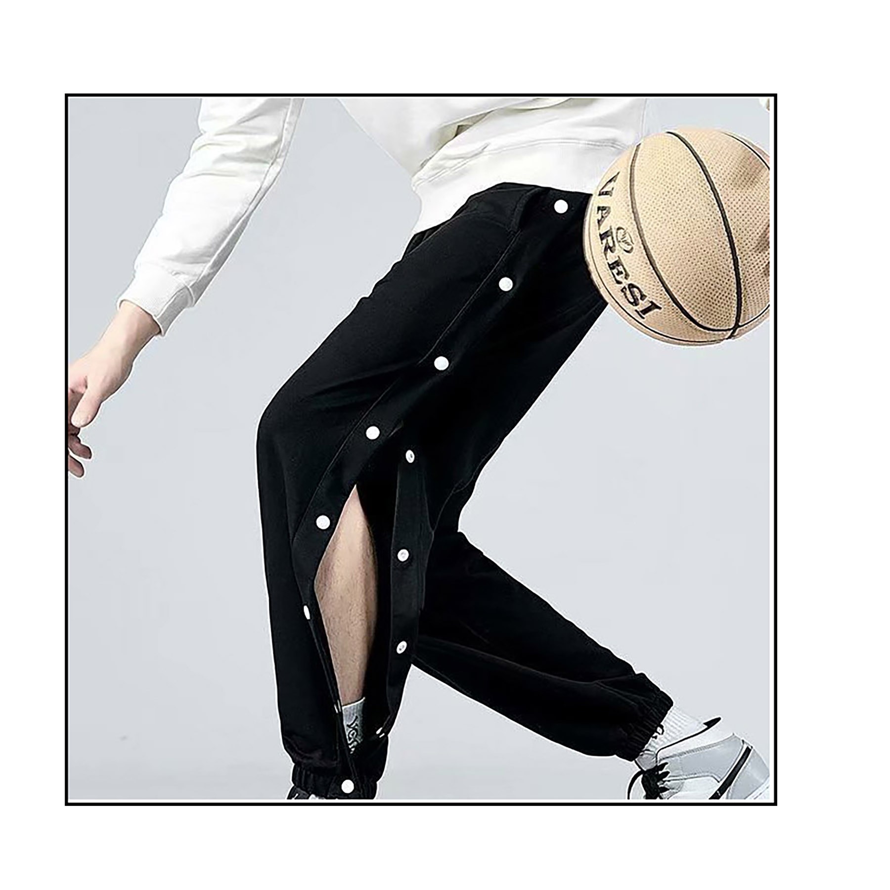 Tear Away Snap Button Sport Pant 6