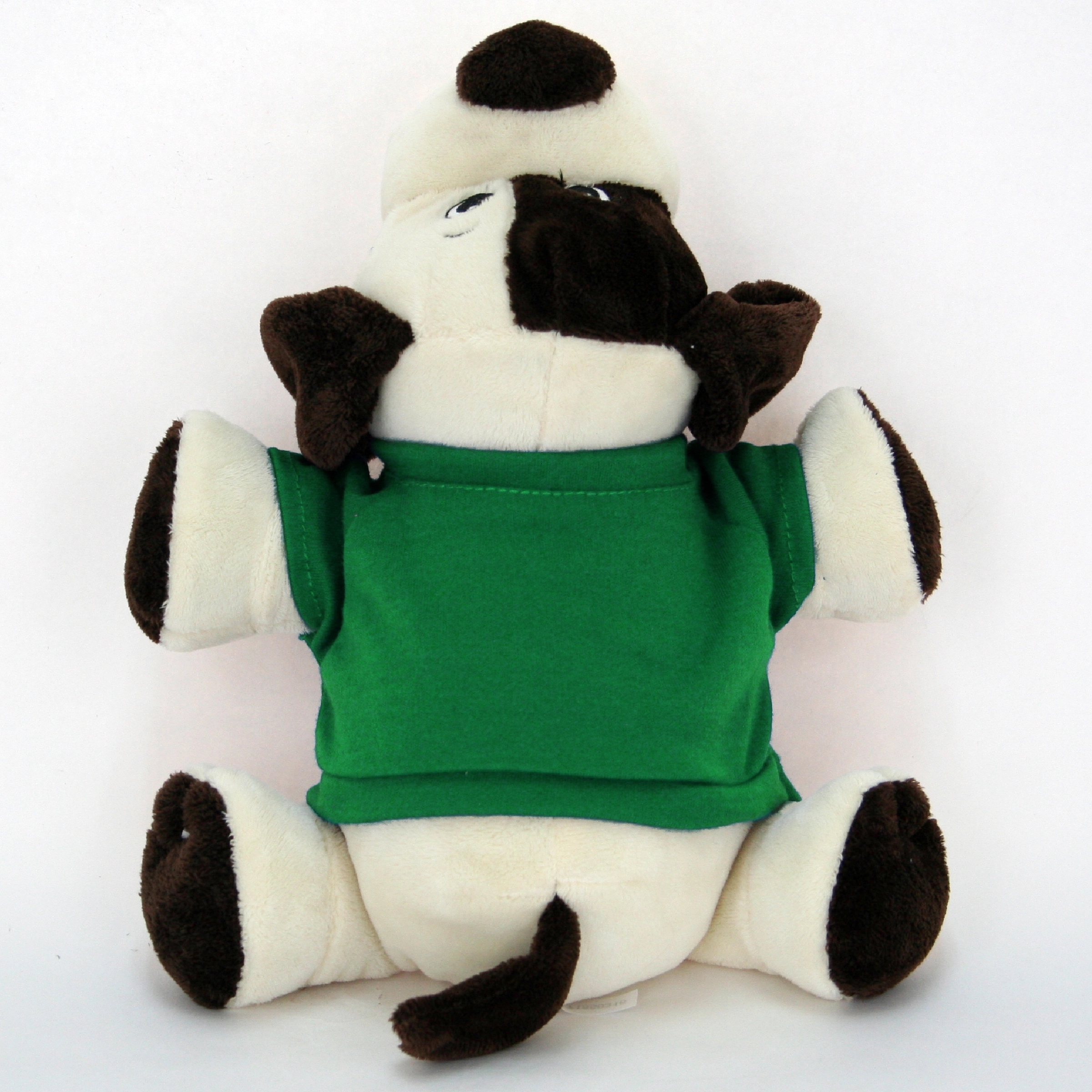 9" Laying Down Dog - Beige 12