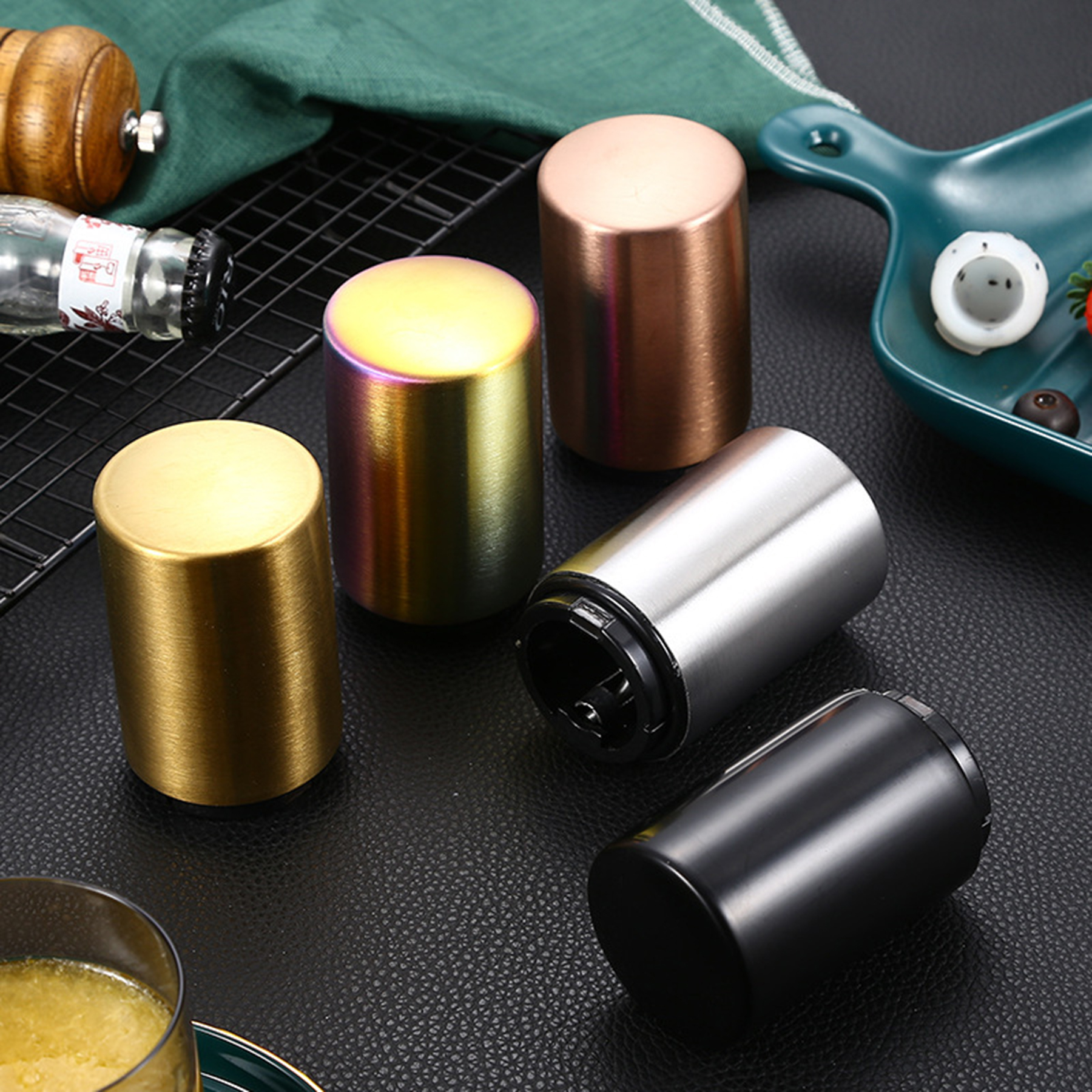 Stainless Steel Automatic Bottle Opener 1