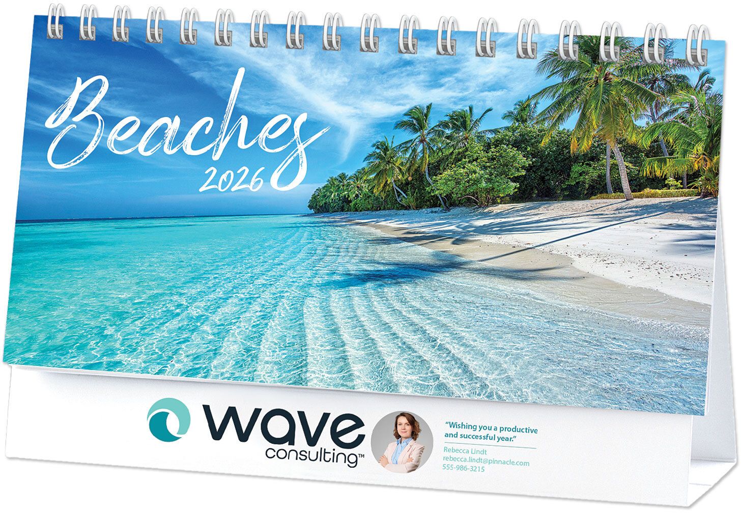 BEACHES FULL COLOR DESK CALENDAR 7
