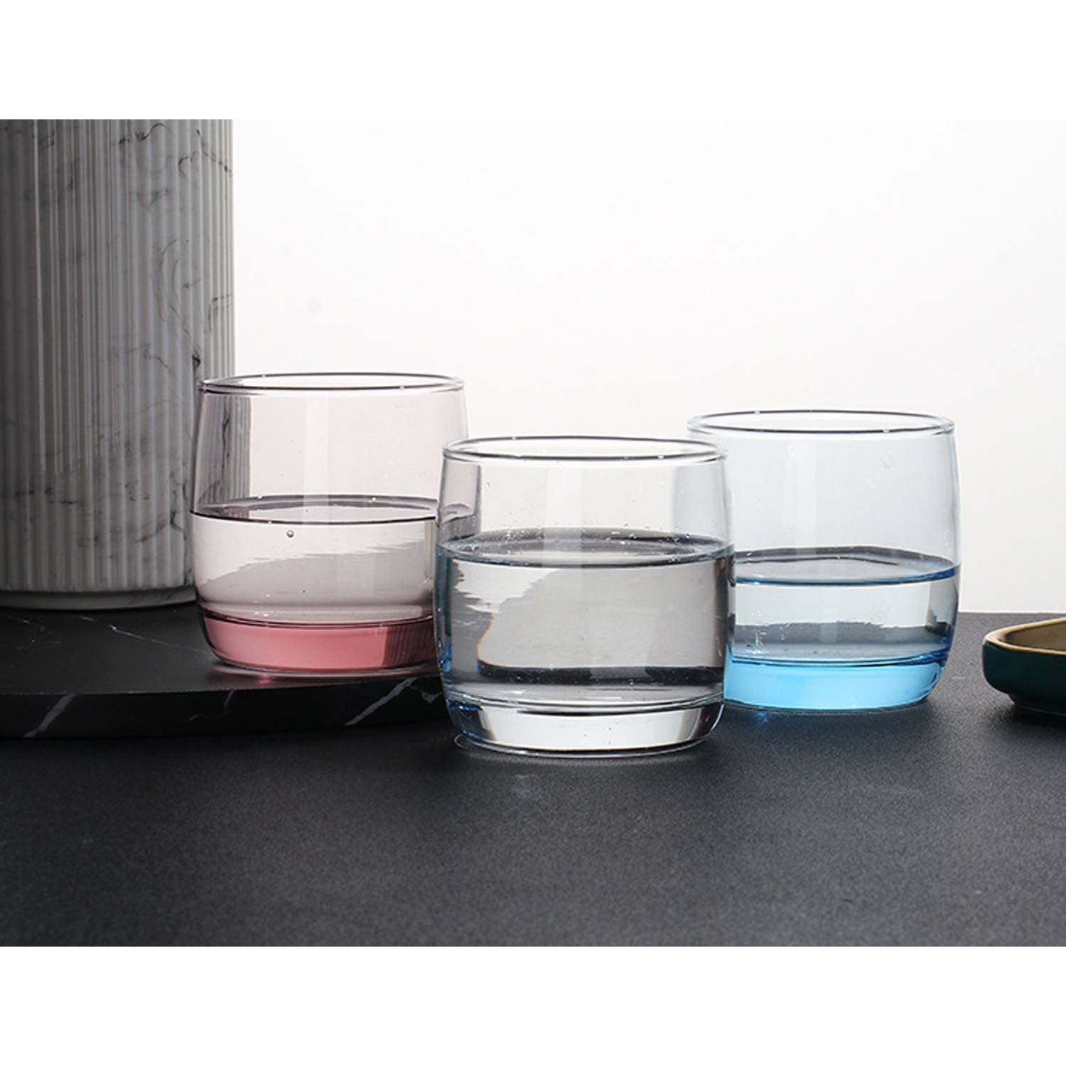 10oz Heat Resistant Thick Base Glass Cup 9