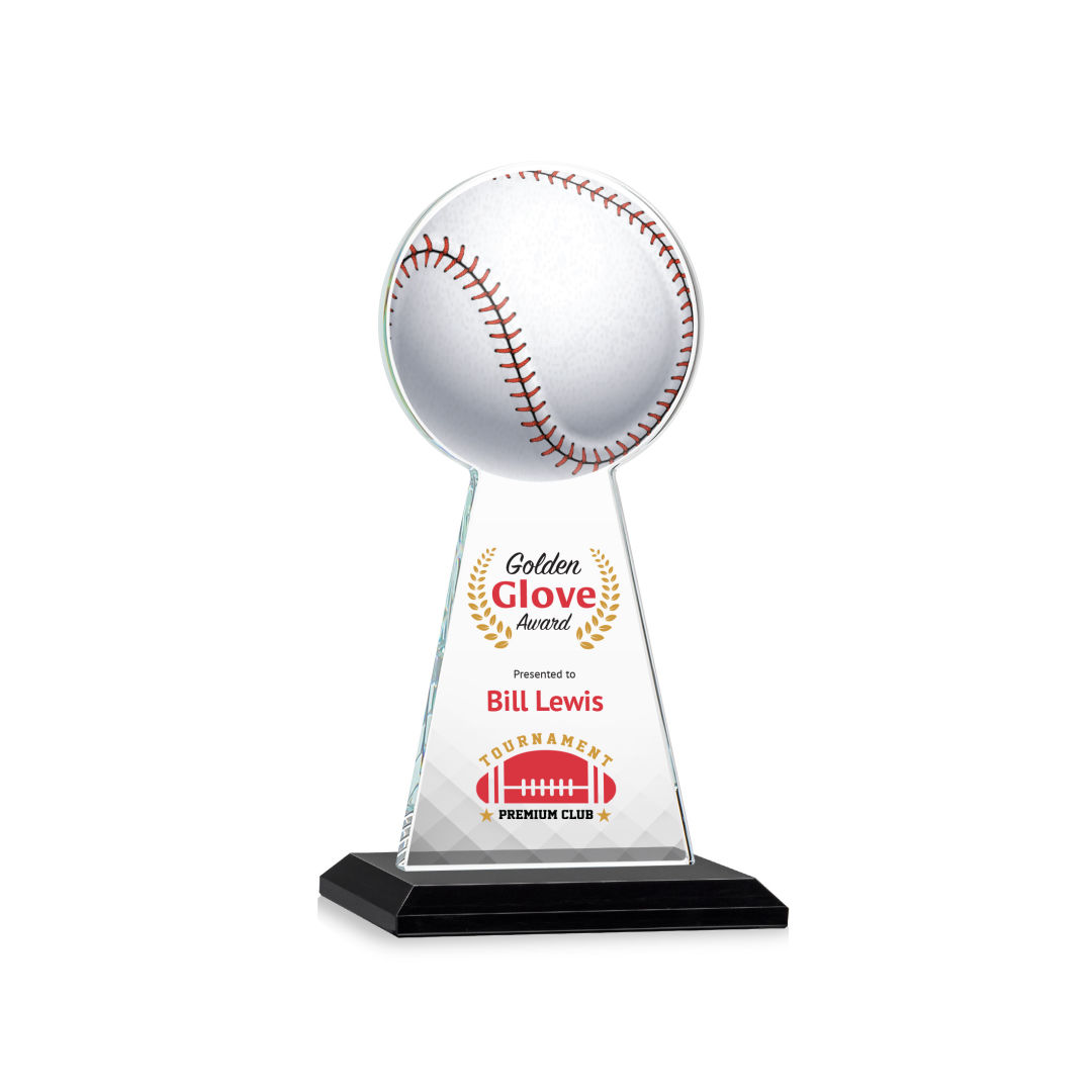 Edenwood Baseball VividPrint™ Award - Black 10