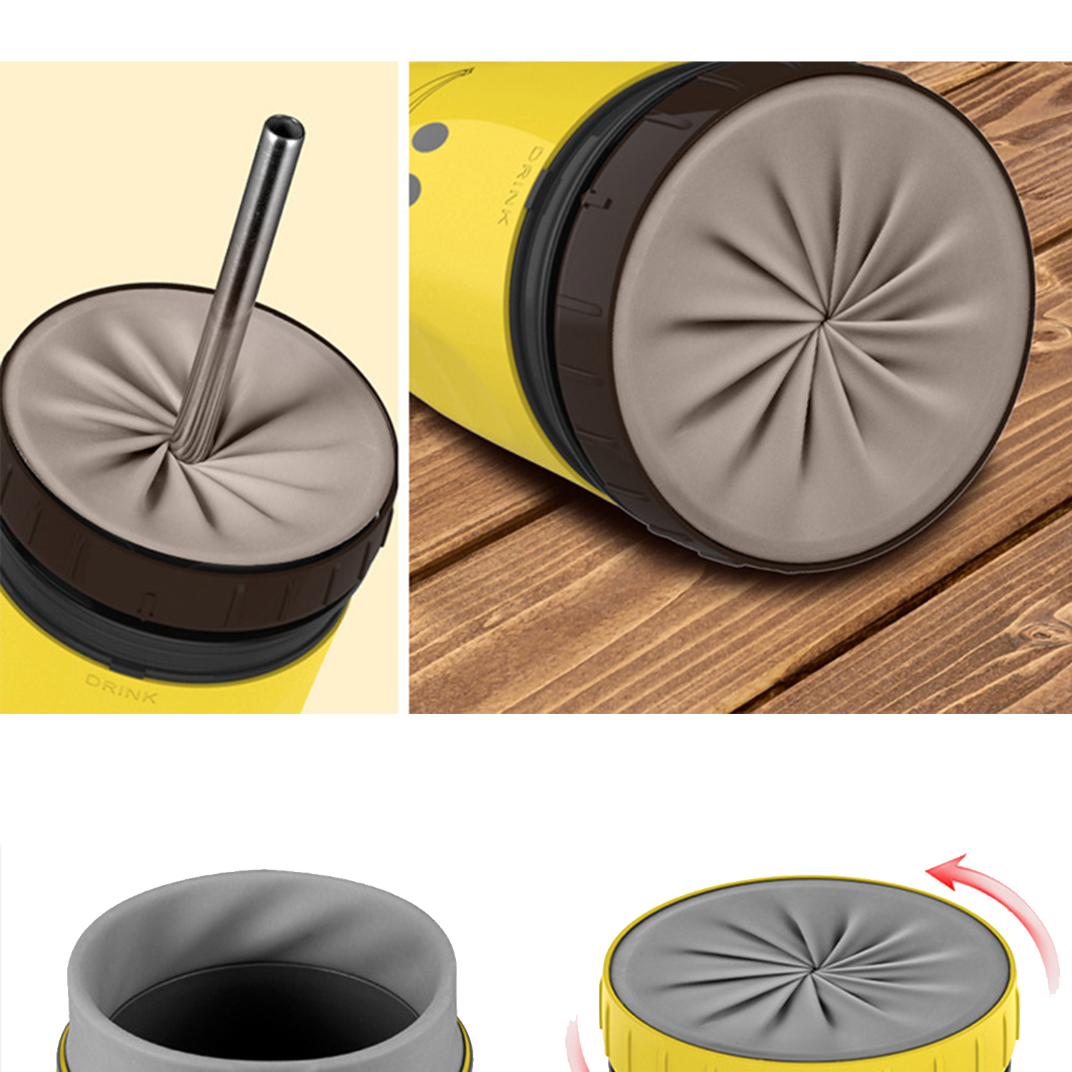 French style lidless twist cup 3