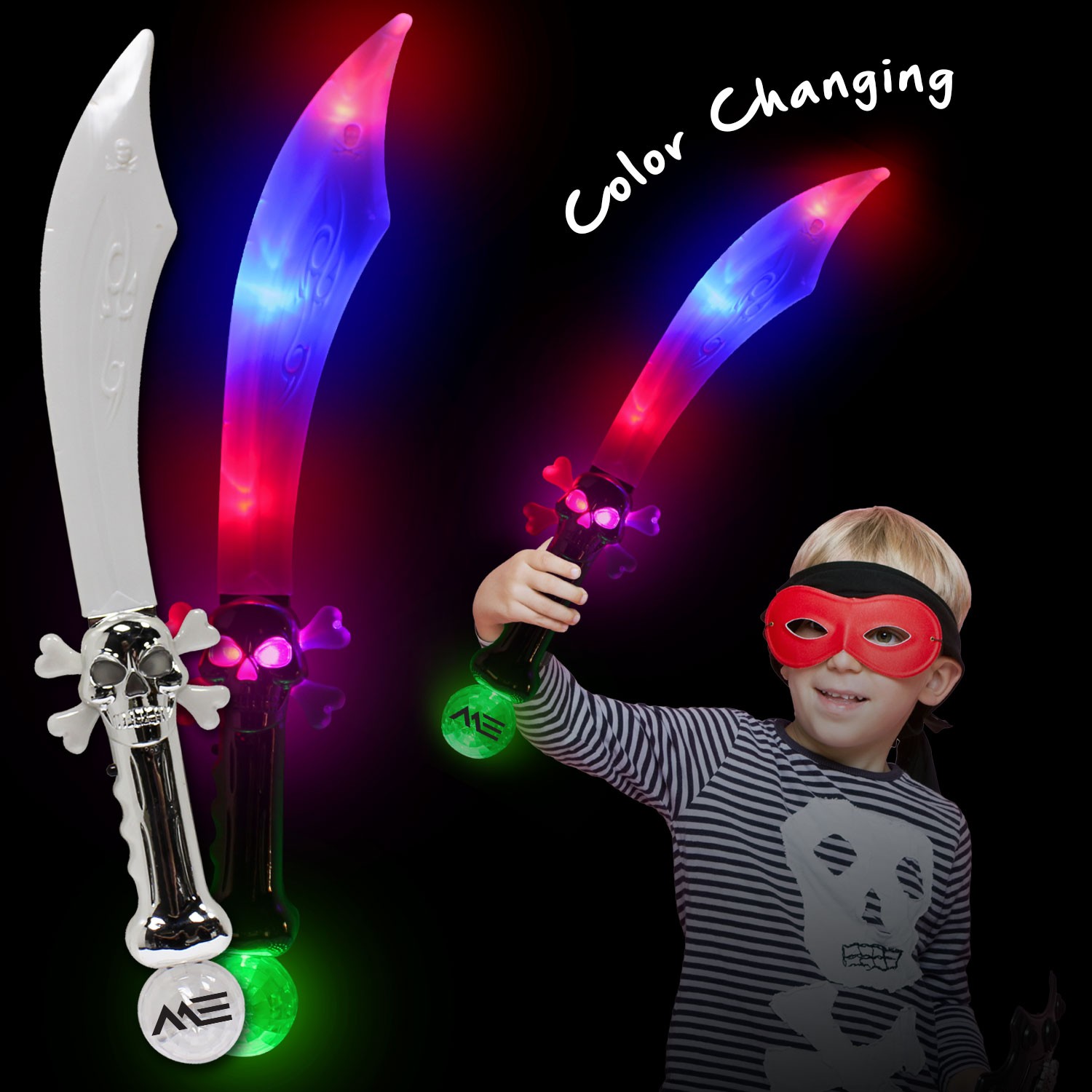 Flashing LED Pirate Sword 3