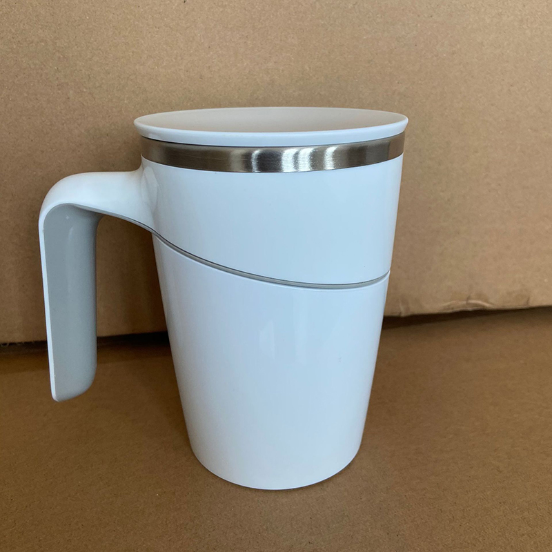 470ML Simple Modern Travel Insulated Mug w/Handle and Lid 2