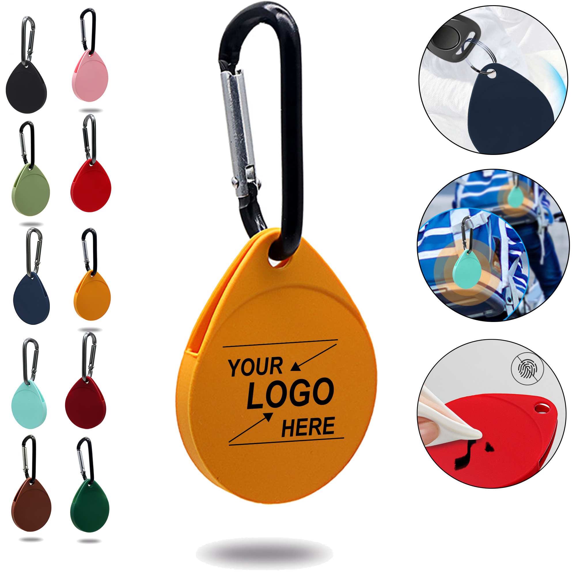 Apple AirTag Water Drop Silicone Case 8