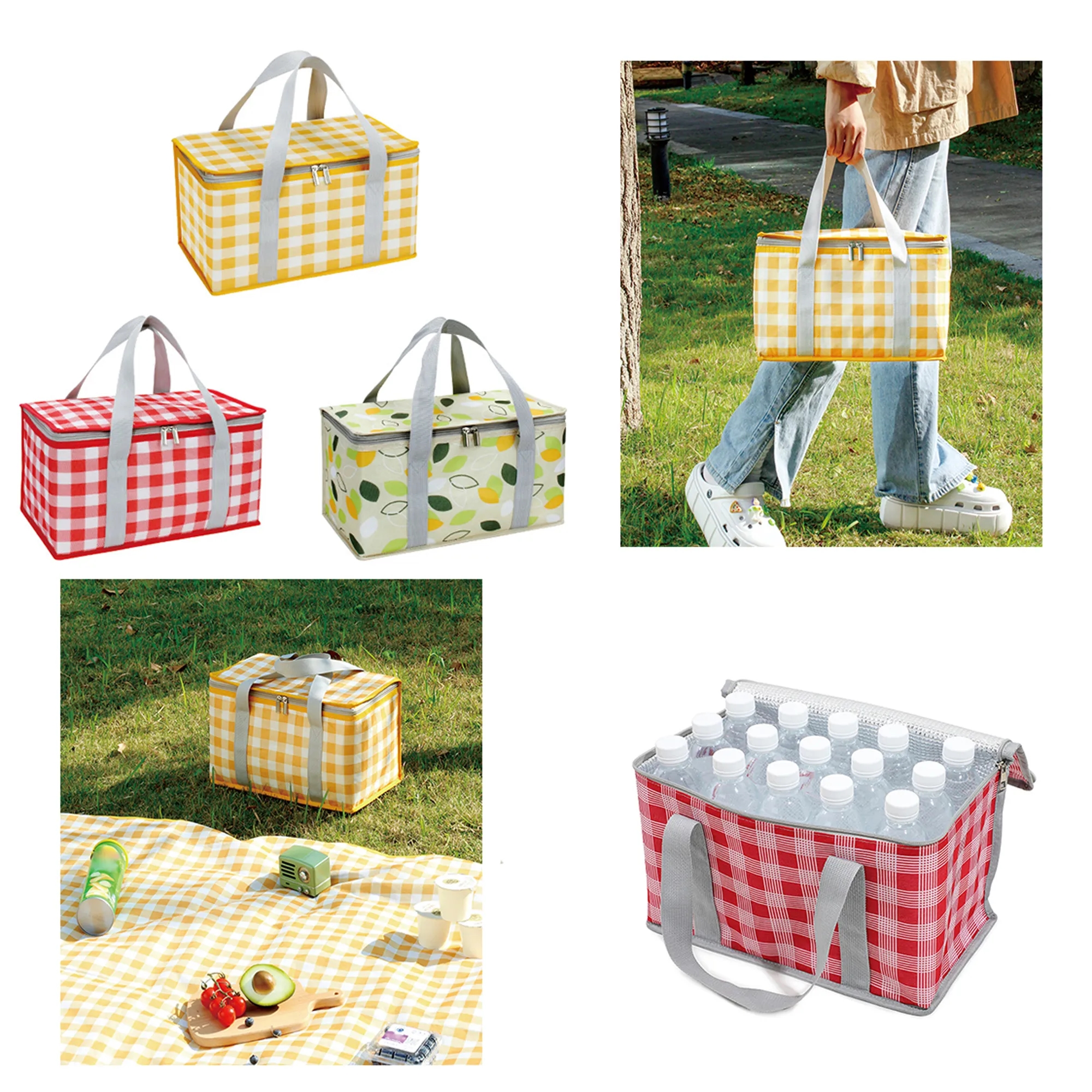 Outdoor Collapsible Picnic Basket 1