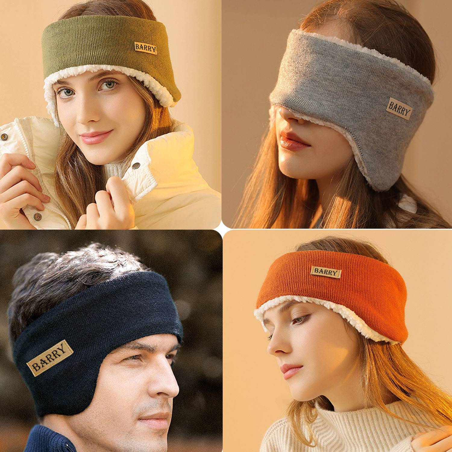 Womens Warm Outdoor Earmuffs In Winter 7