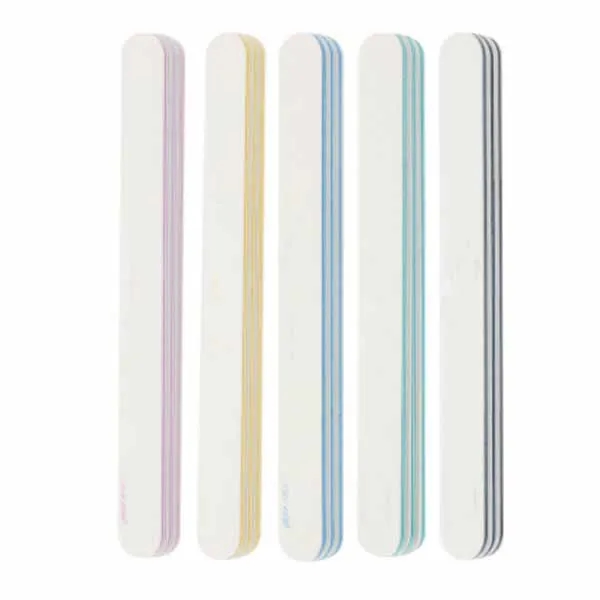 Double Sided Colorful Nail File Strip 6