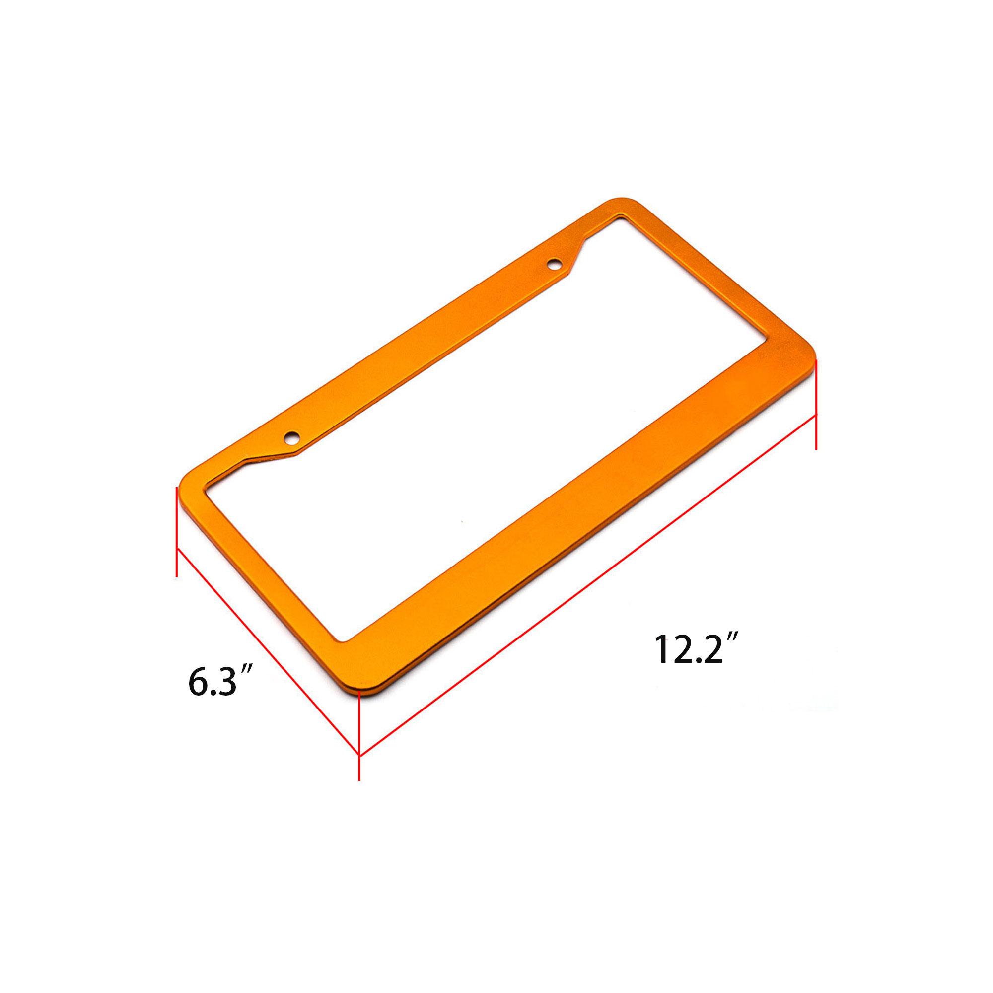 Aluminum Alloy Car License Plate Frame 3