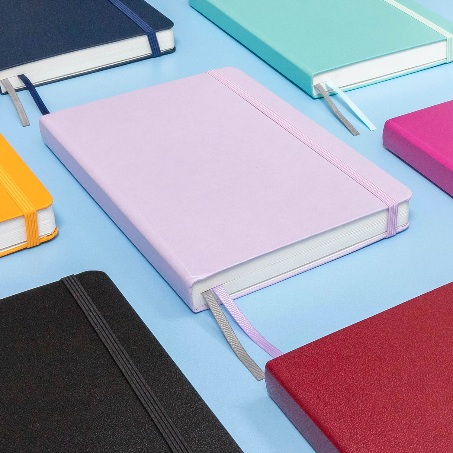 PAPERAGE® Expanded Leather Hard Cover Lined Journal Notebook 252 Numbered Pages 2