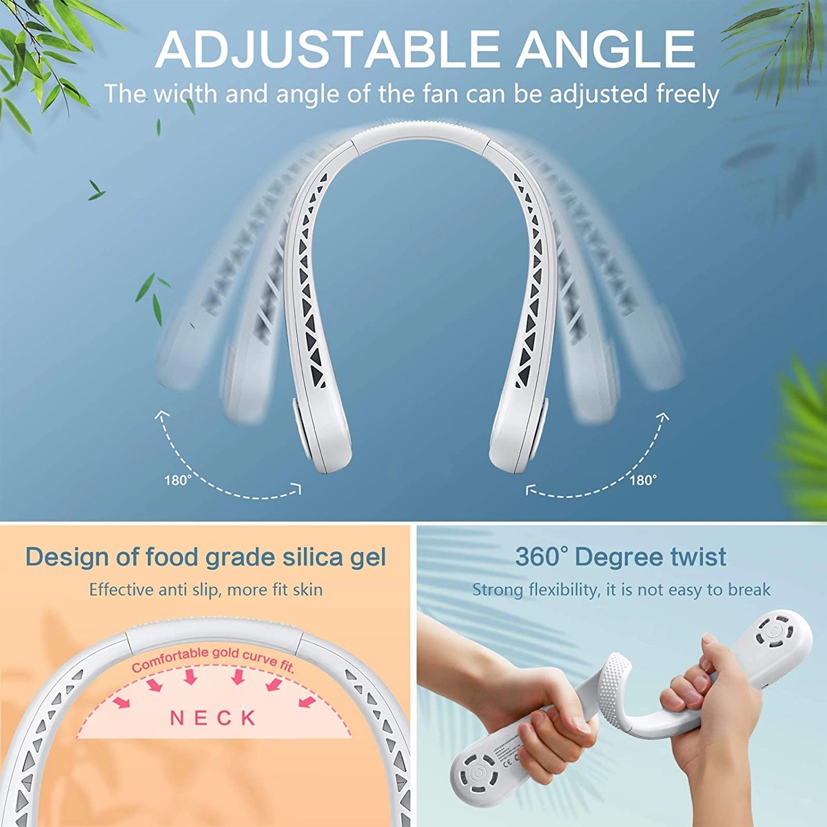 Portable Neck Fan 4