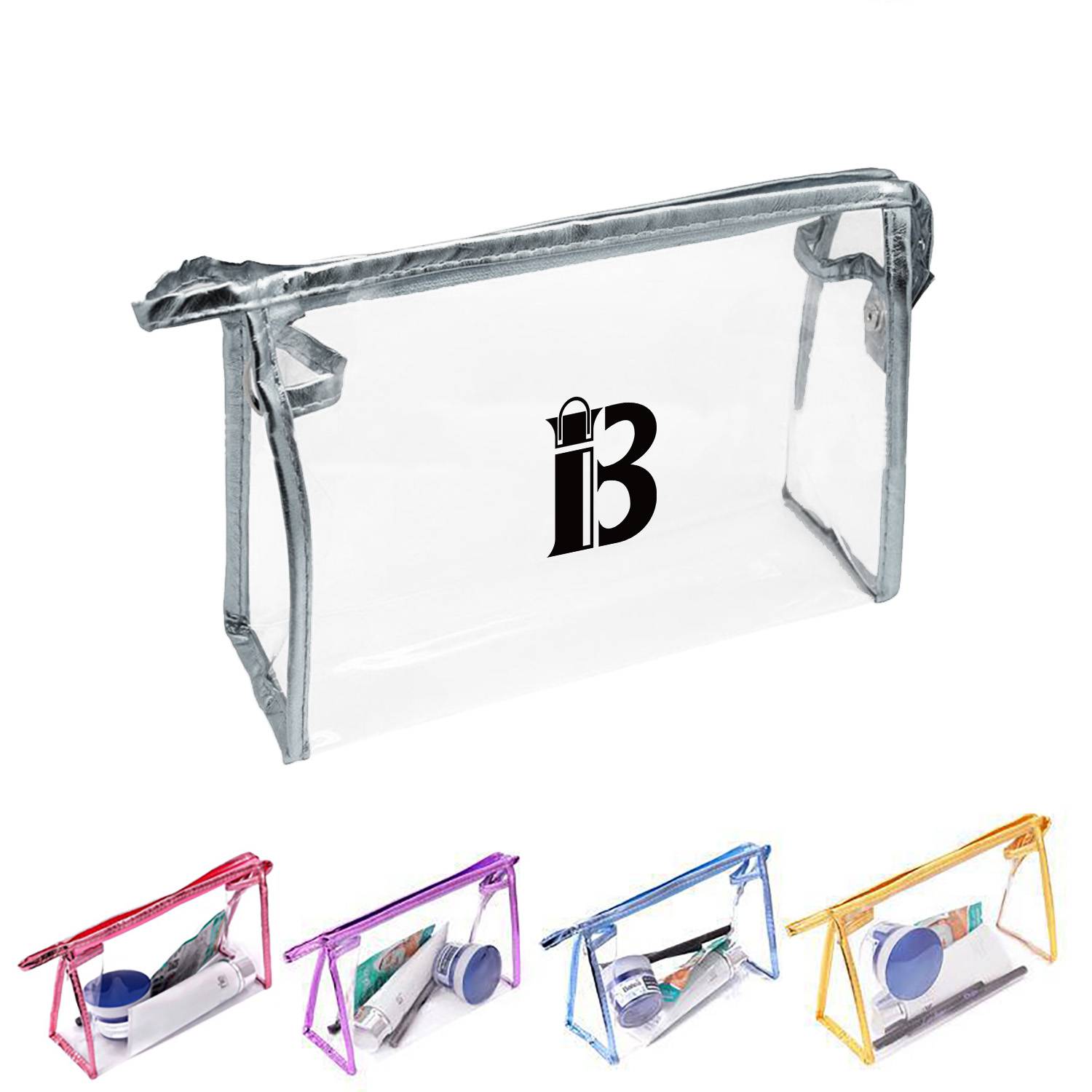Clear PVC Cosmetic Pouch 1