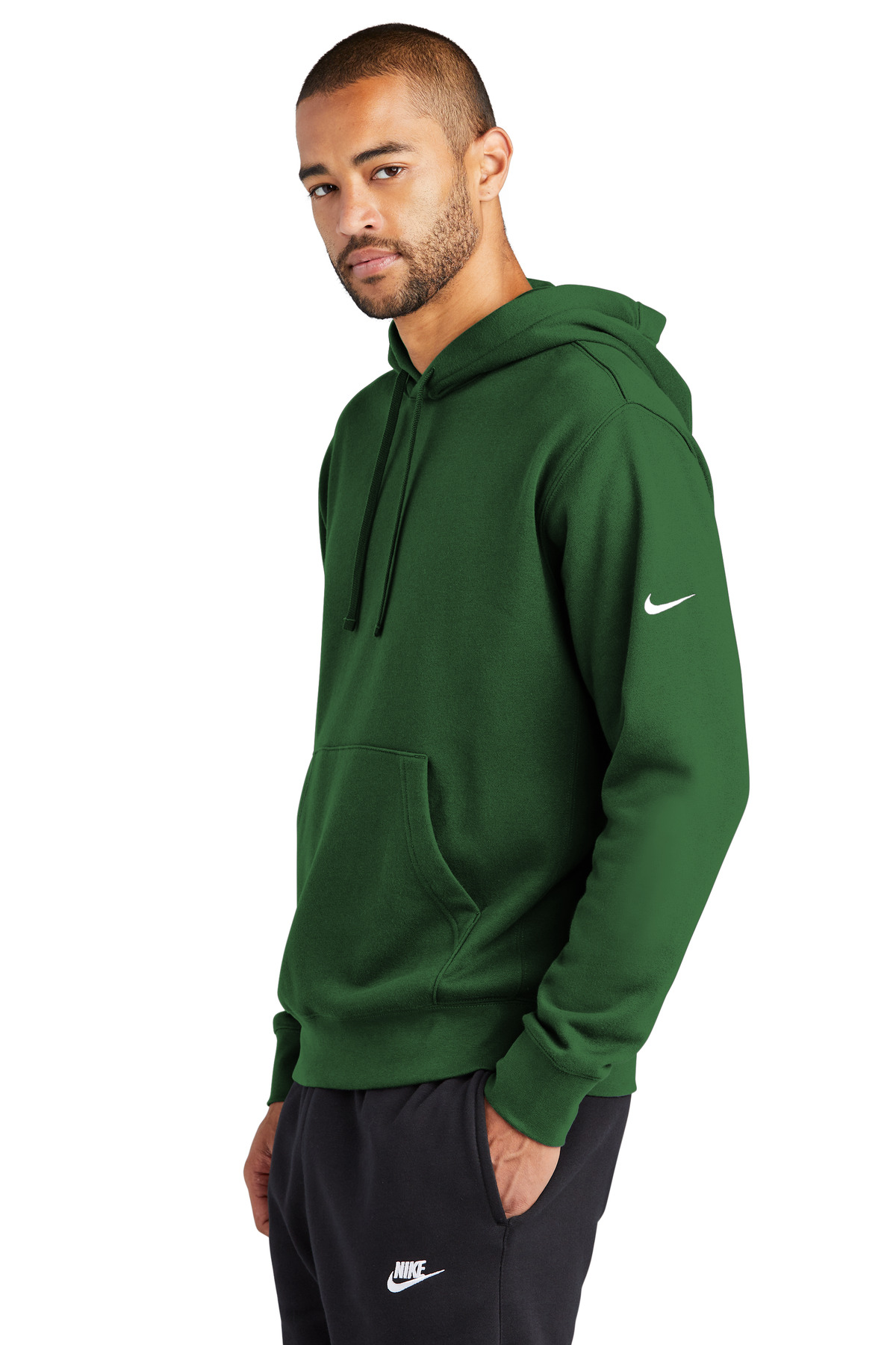 Nike Club Fleece Sleeve Swoosh Pullover Hoodie NKDR1499, custom hoodie or sweatshirt with logo imprint 38