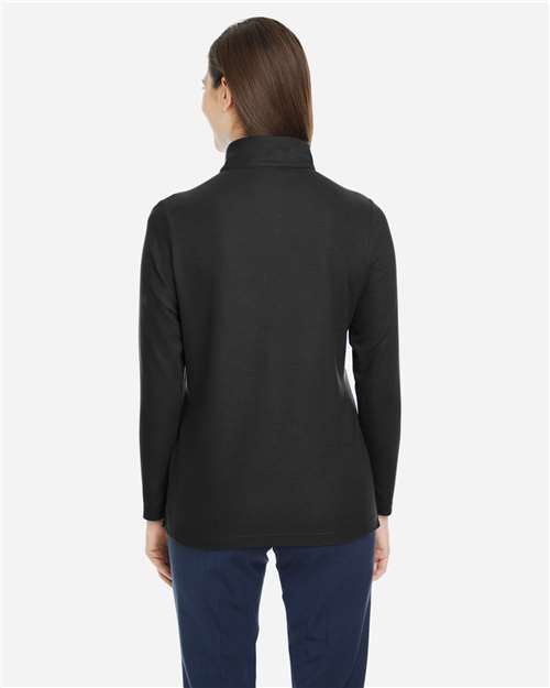Women's Fusion ChromaSoft™ Pique Quarter-Zip Pullover - CE405W 84