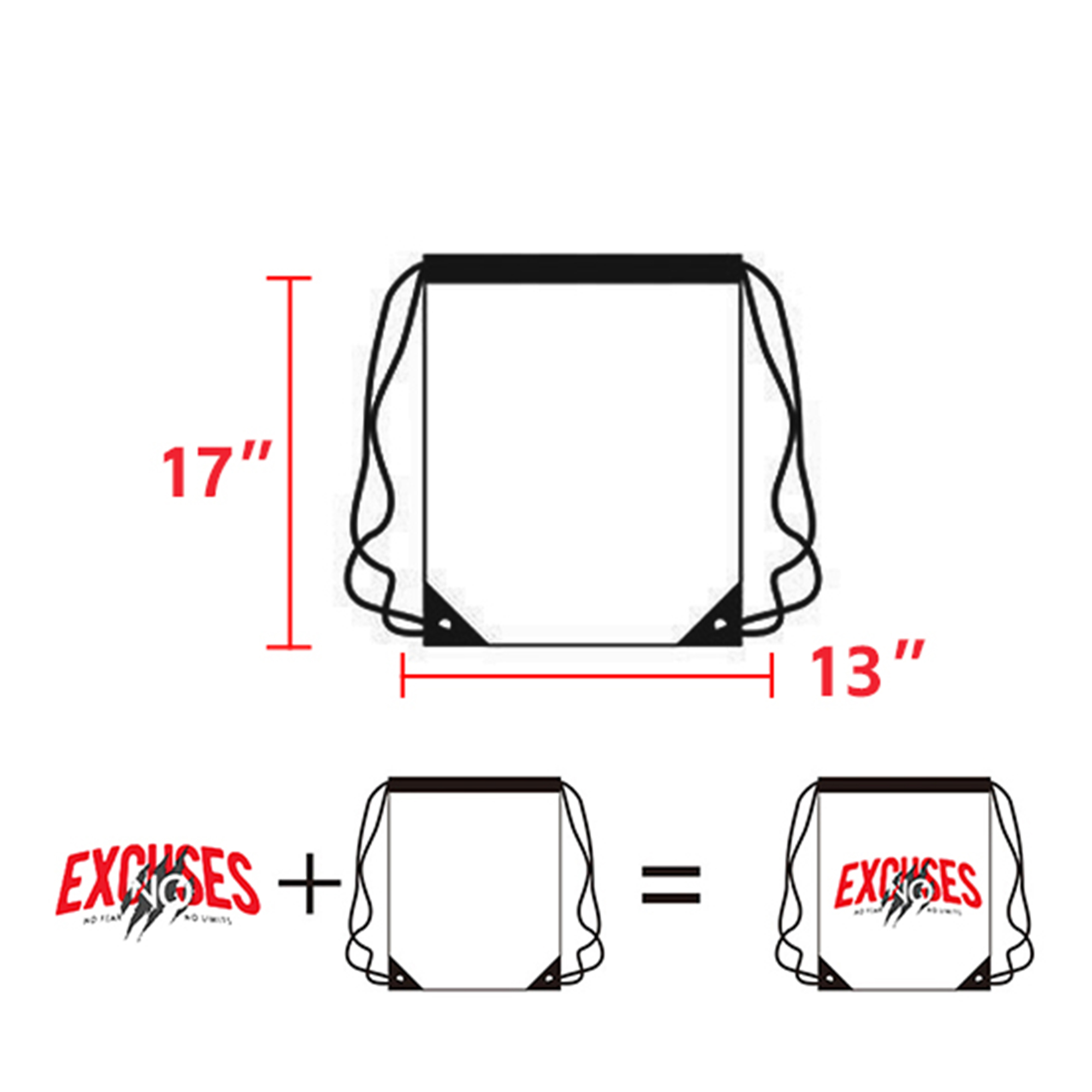 Transparent PVC Drawstring Bag 4