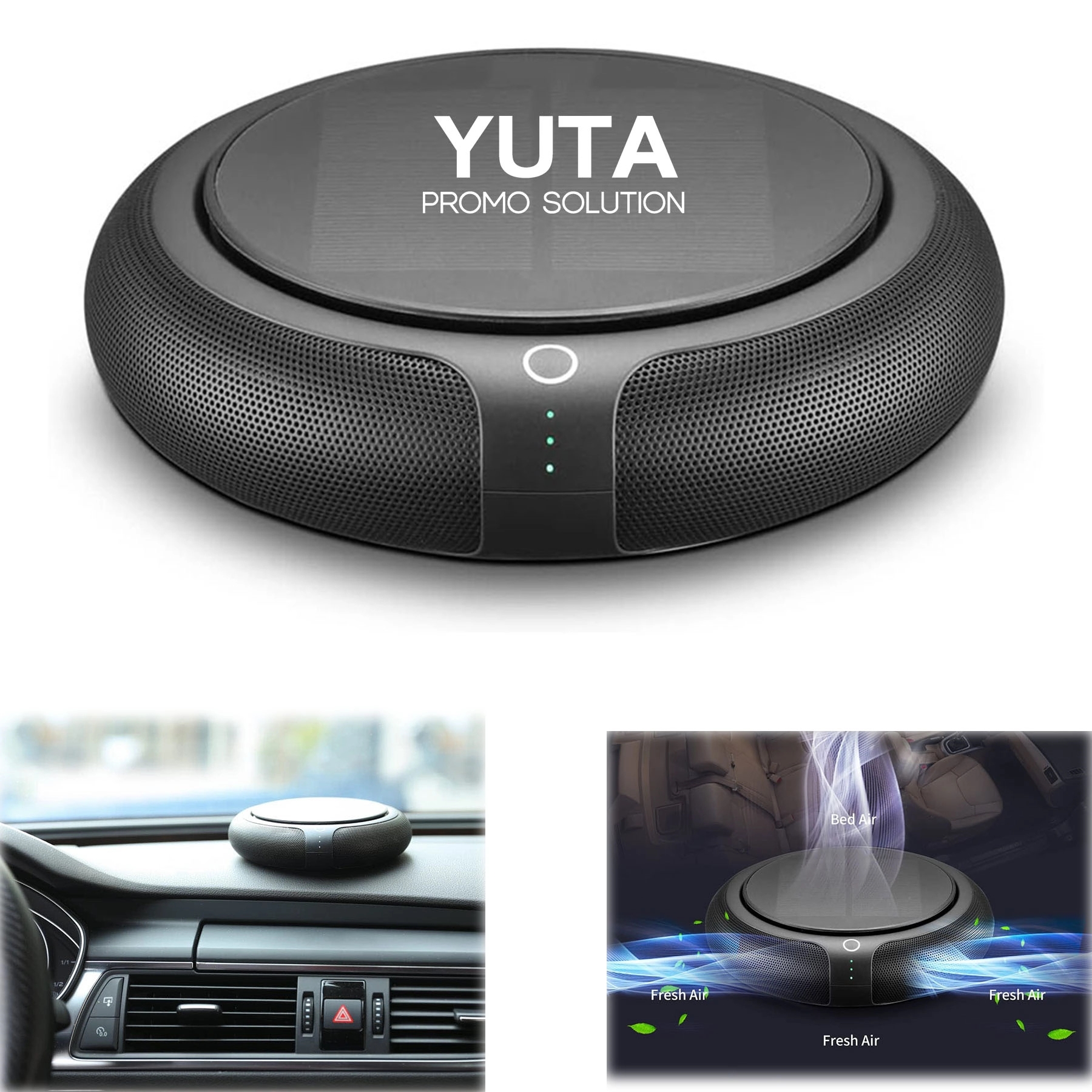 Mini Negative Ionizer Car Air Purifier 2