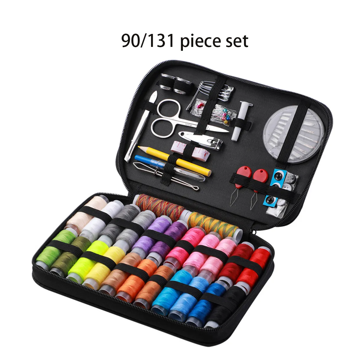 Beginners Starters Needles Thread Case Organizer Sewing Kit 5
