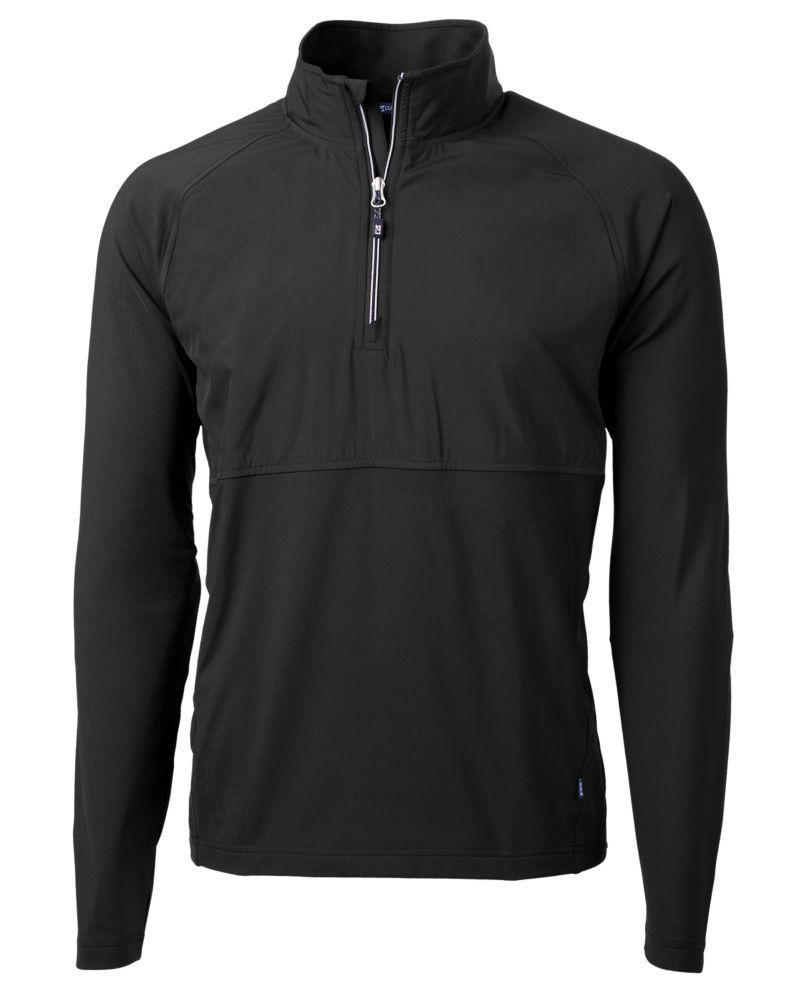 Cutter & Buck Adapt Eco Knit Hybrid Recycled Mens Quarter Zip 57