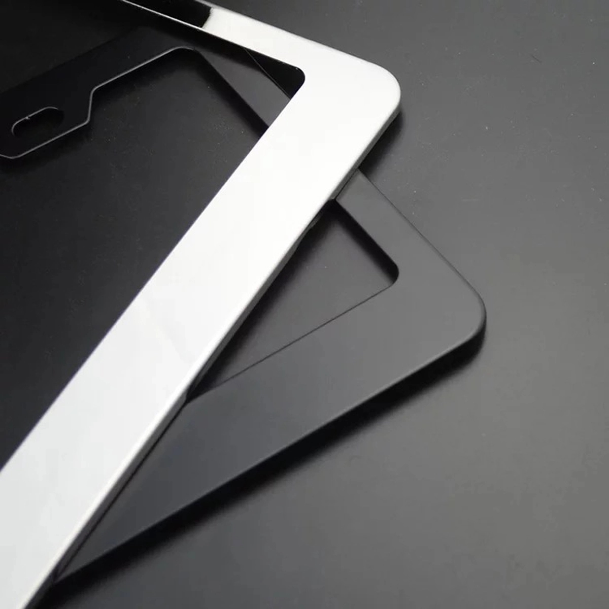 Stainless Steel License Plate Frame 1