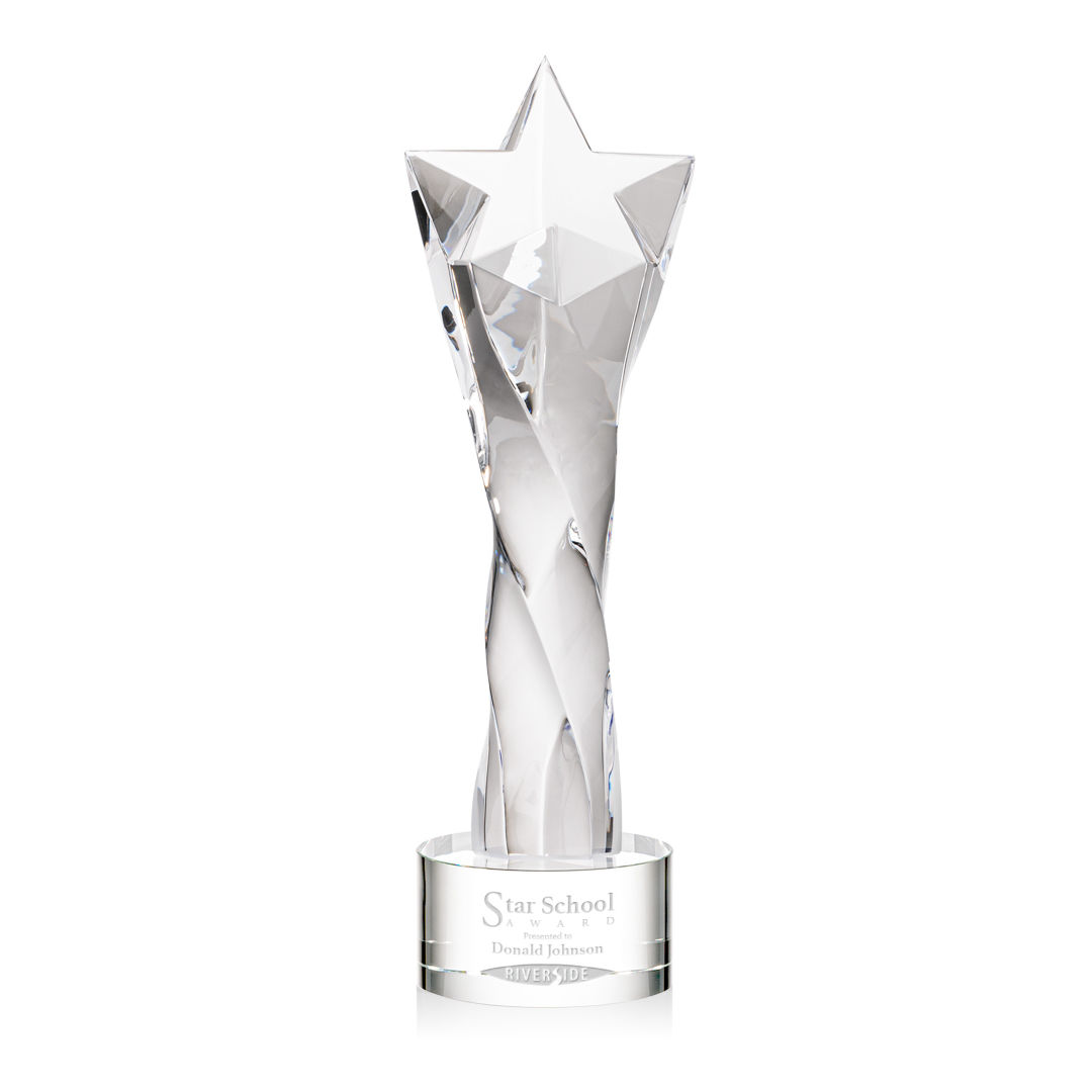 Arlington Star Award on Marvel Base - Clear 5