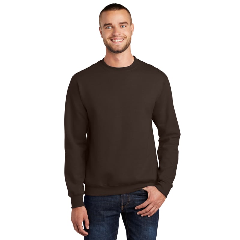 Port & Company Essential Fleece Crewneck Sweatshirt., custom hoodie or sweatshirt with logo imprint 63