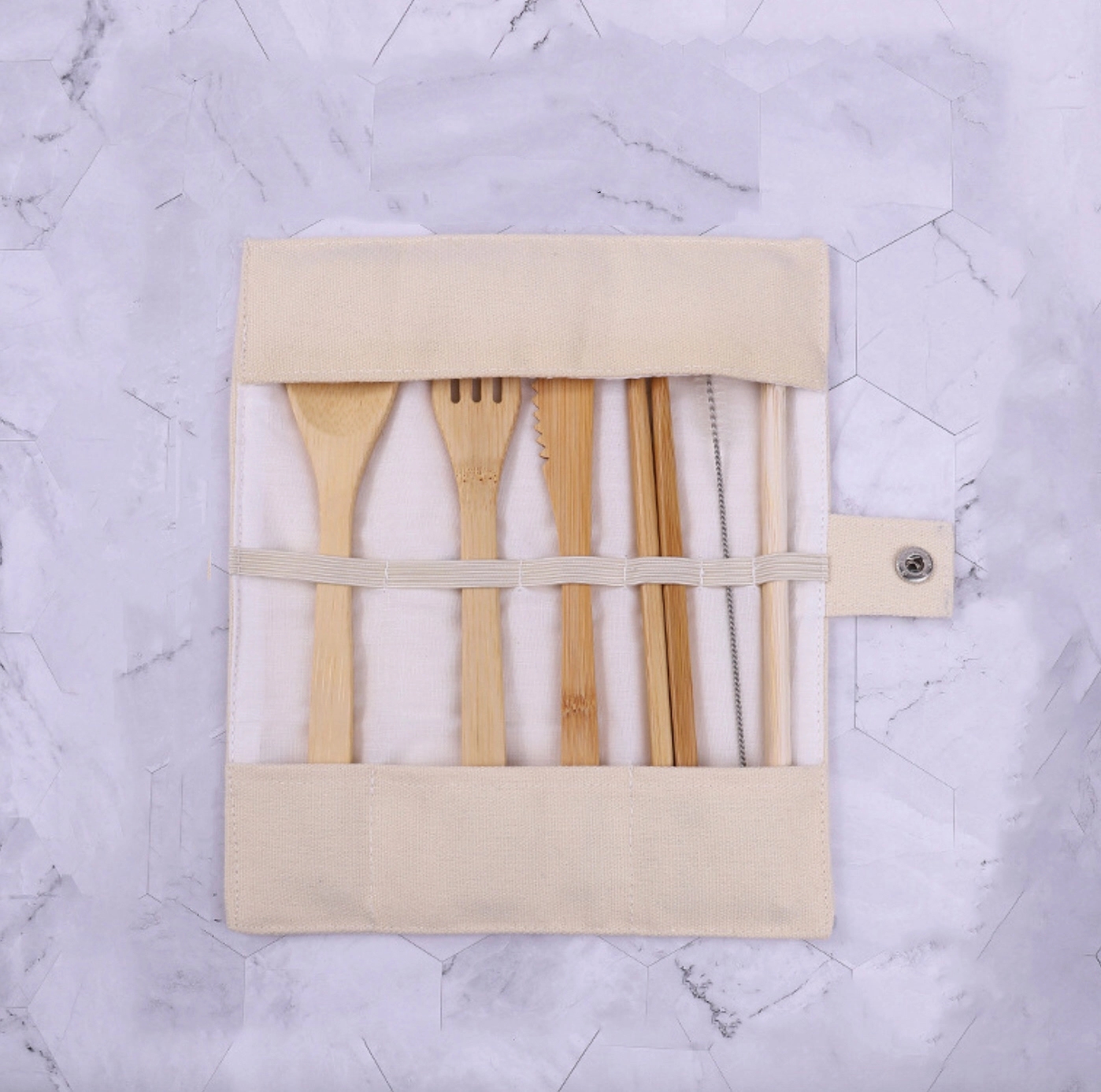 Bamboo Utensil Set Dinnerware 2