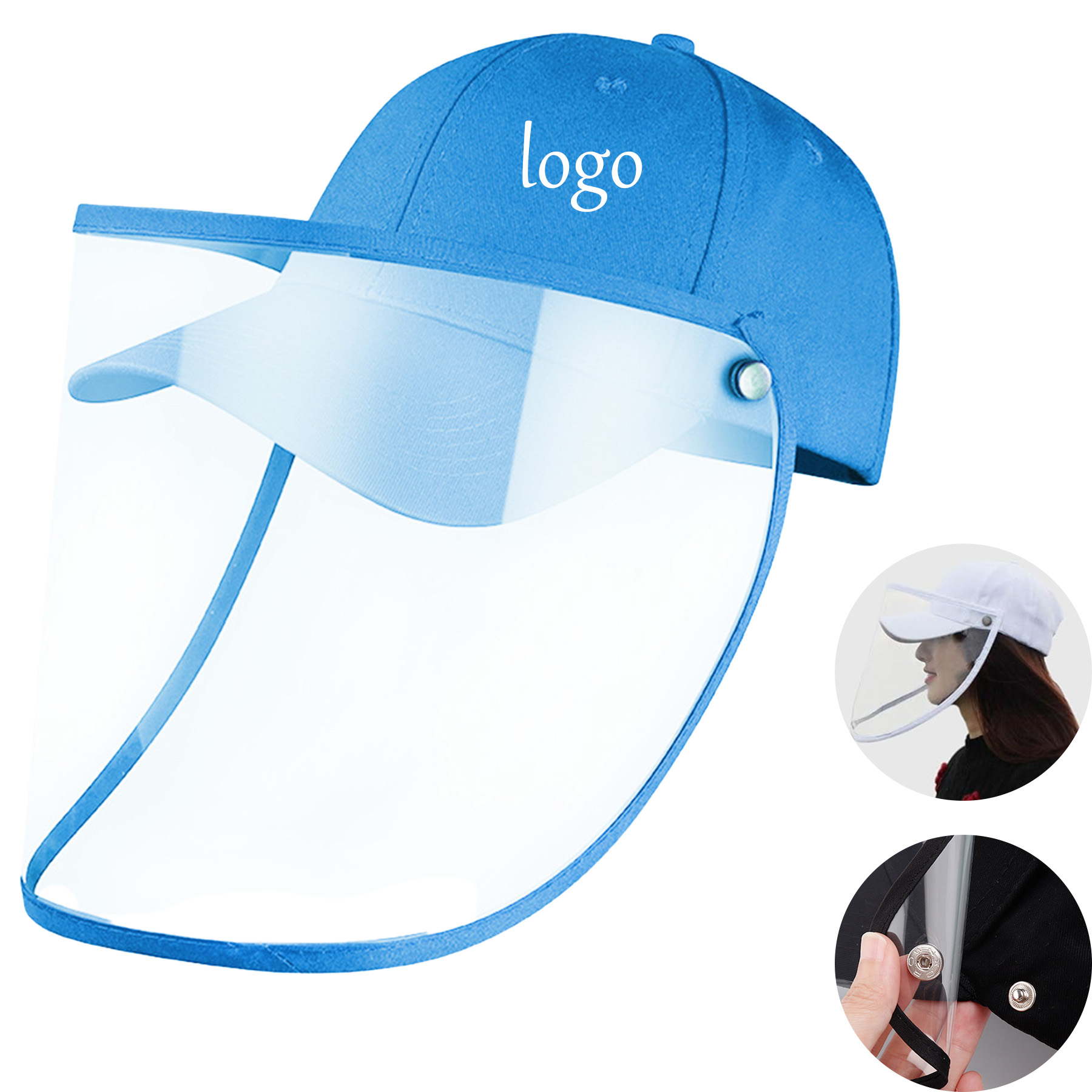 Baseball Hat with Protection Cover 8