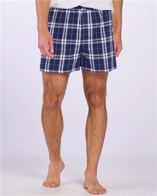Men's Double Brushed Flannel Boxers - BM6701 35