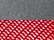 Heather Grey- Red