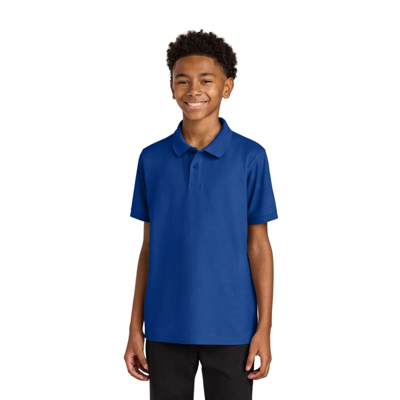 Port Authority Youth Wearever Signature Pique Polo 38