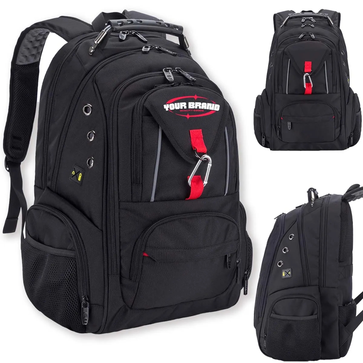 17 Inch Large Capacity Heavy Duty Travel Laptop Backpack 2