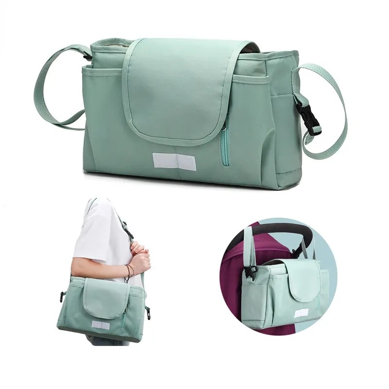 Multi-function Polyester Baby Stroller Organizer Bag 5